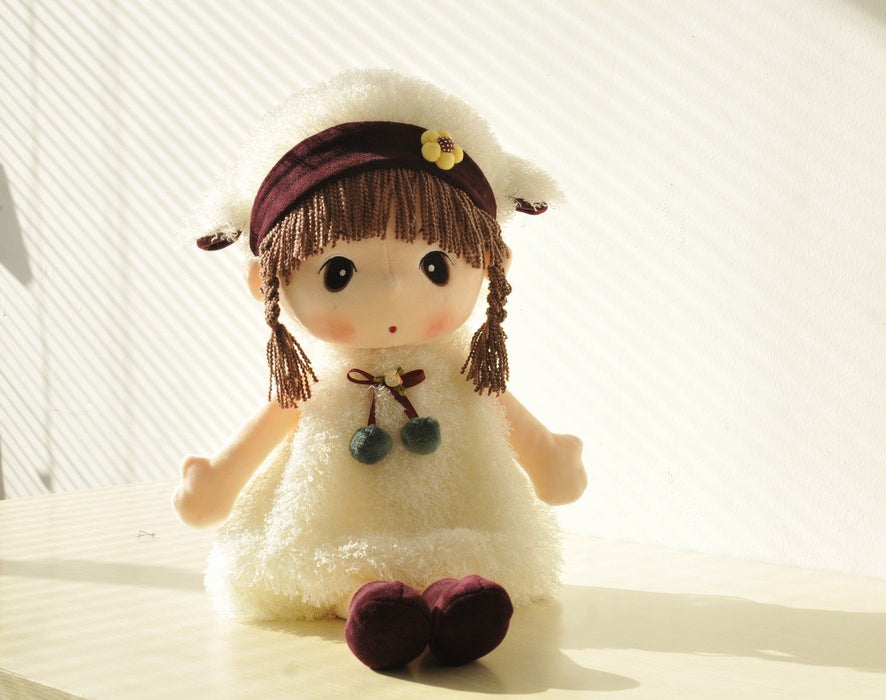 Hwd Stuffed Animal Plush Doll 60 Cm High White Color Japan Stuffed Dolls