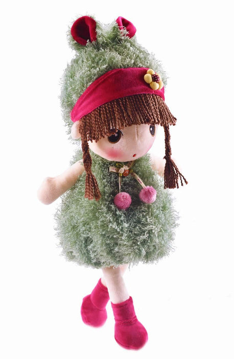 Hwd Animal en peluche poupée en peluche 40 cm de haut couleur verte Japon poupées en peluche