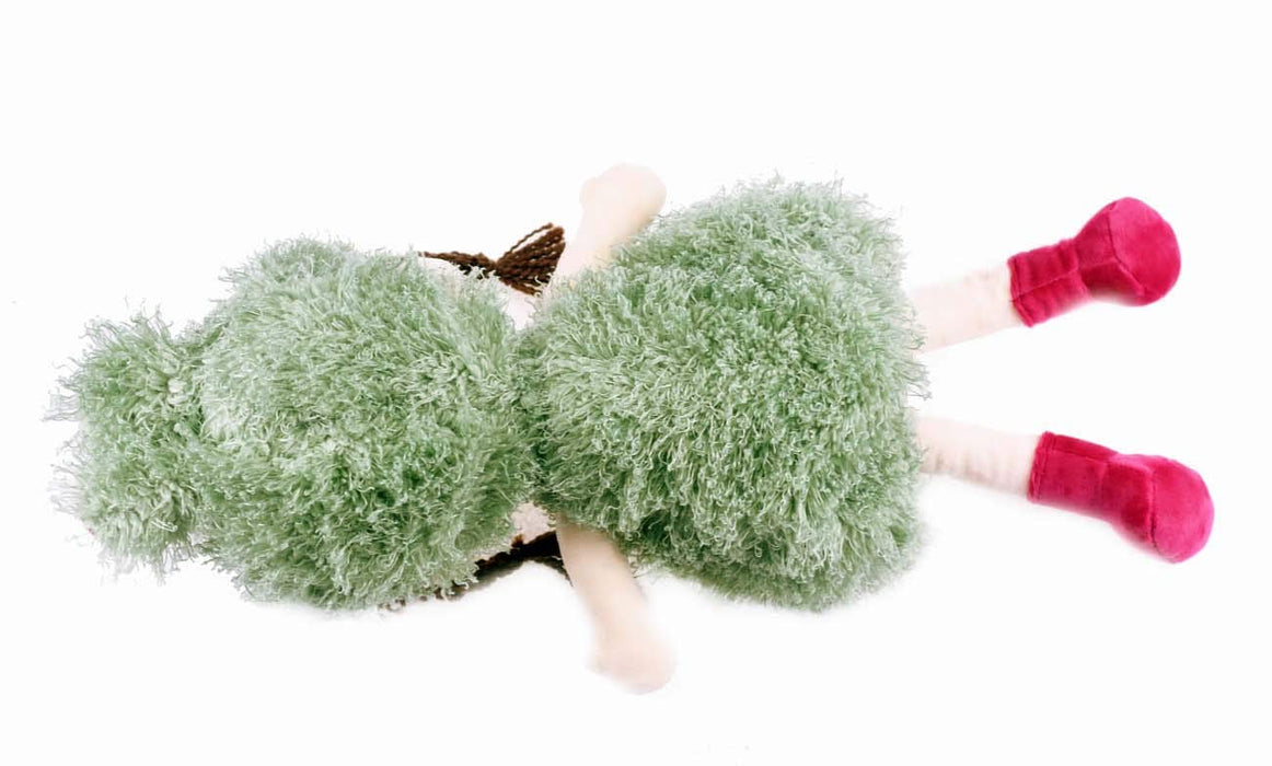 Hwd Stuffed Animal Plush Doll 40cm High Green Color Japan Stuffed Dolls