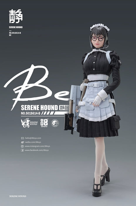I8Toys Serene Hound Series 501S614 B Cerberus Maid Corps Bey 1/6 Scale Pvc Silicon Metal Painted Action Figure