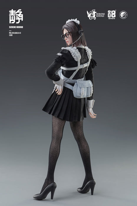 I8Toys Serene Hound Series 501S614 C Cerberus Maid Corps Cell 1/6 Scale Pvc Silicon Metal Painted Action Figure