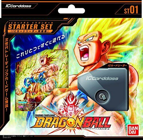 Ic Cardass Dragon Ball First Bullet Starterset Ic Card Reader Bundle St01