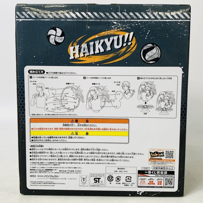 Banpresto Ichiban Kuji Haikyu !! Figurine en relief Karasuno contre Aoba Johsai Japon