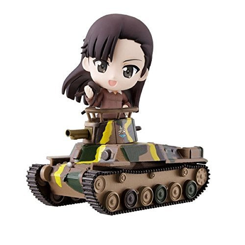 Ichiban Kuji Premium Girls Und Panzer Theatrical Ver. G Prize Tank Set - Kinuyo Nishi Chibi Kyun Chara Japan