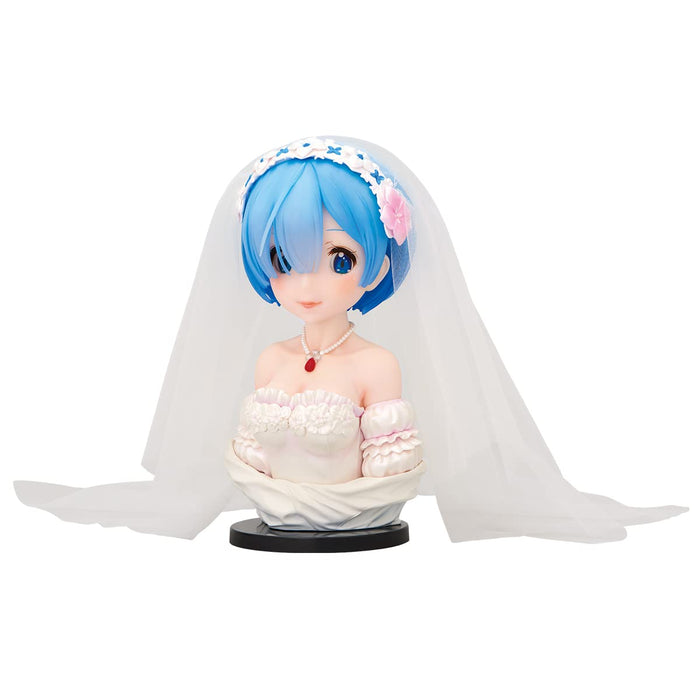 Bandai Spirits Ichiban Kuji Re:Zero Dreaming Future Story Prize A Rem Wedding Ver. Art Scale Figure Japan