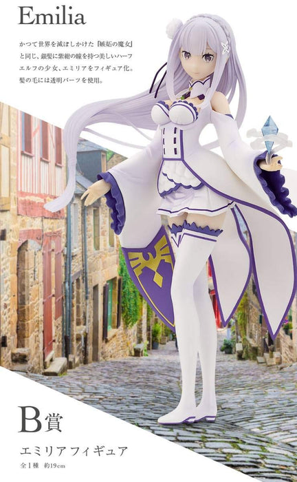 Produit générique Ichiban Kuji Re:Zero Emilia Figure 19Cm Japon