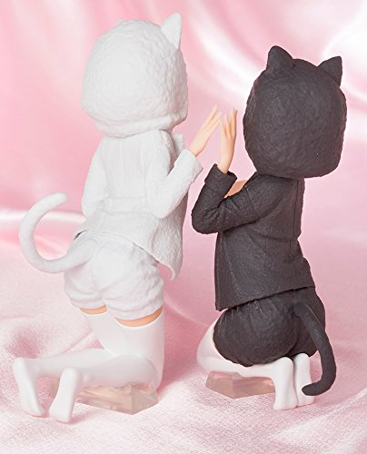 Generic Product Japan Ichiban Kuji Re:Zero Ram & Rem Figure Nyanko Mode Last One Ver.