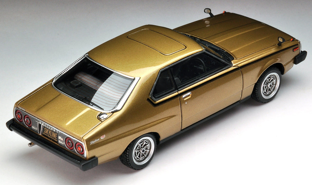 Tomytec Zündmodell Nissan Skyline 2000Gt-Es Maßstab 1/43 Goldenes Auto Fertigprodukt
