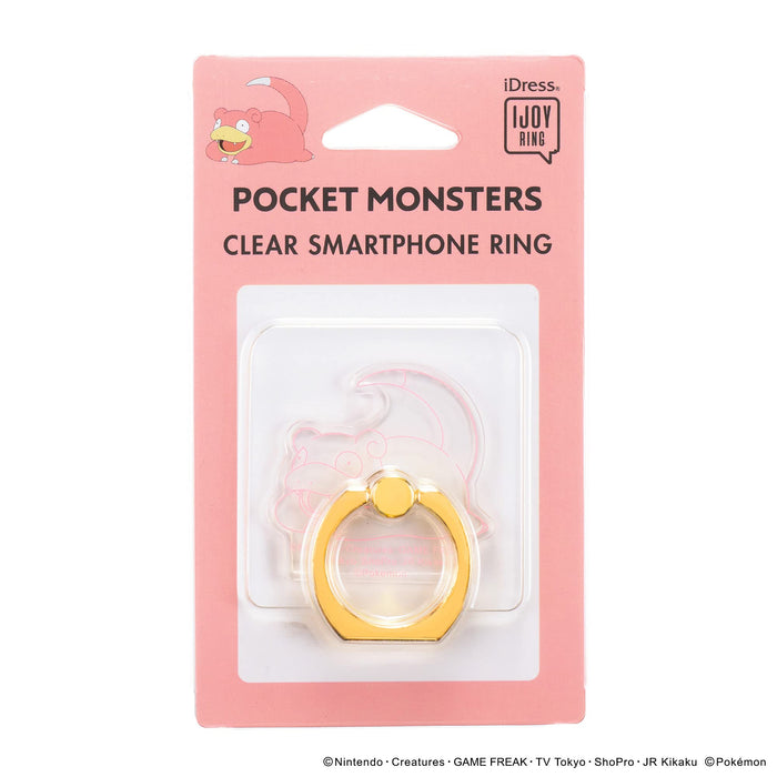 Ijoy Ring Hold Ring Smartphone Ring Pokemon Pokemon Stand Design Is Not Hidden Fall Prevention Ring Smartphone Stand (Slowpoke)