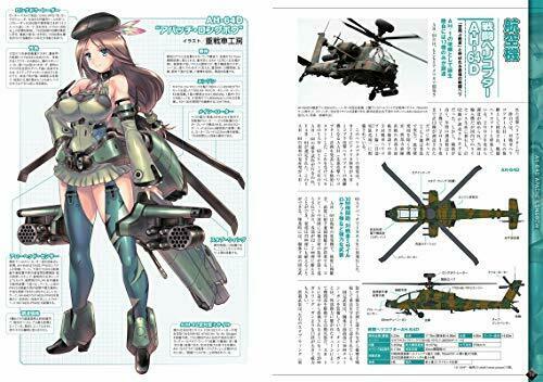 Ikaros Publishing Jgsdf Girls Illustrated Book