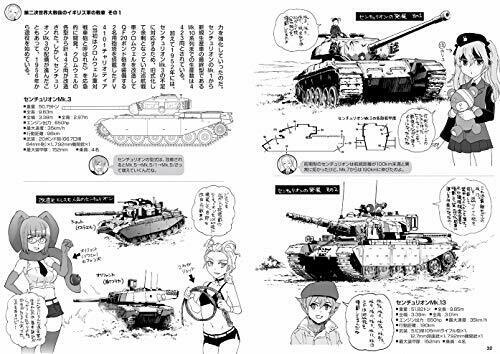 Ikaros Publishing Moeyo! Tank School Nachkriegsabschnitt Typ II Buch
