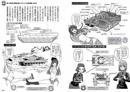 Ikaros Publishing Moeyo! Tank School Postwar Section Type Ii Book