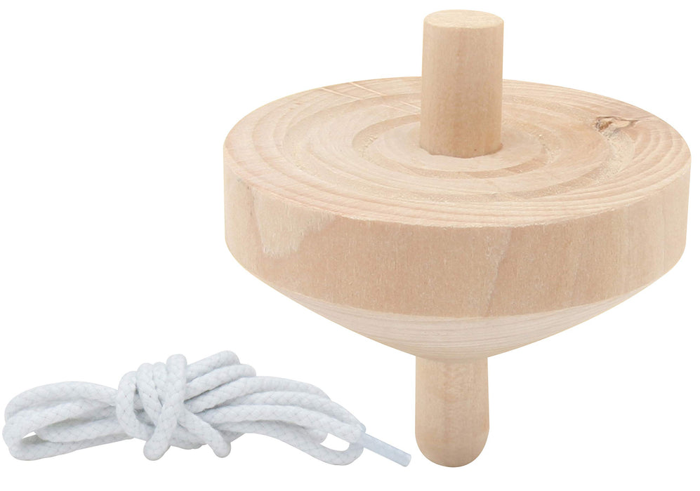 Ikeda Kogyo-Sha Spinning Top 46250 Wooden Crafts & String