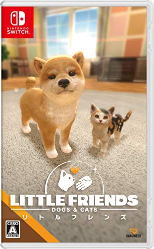 Imagineer Little Friends Dogs & Cats Nintendo Switch - New Japan Figure 4965857102047