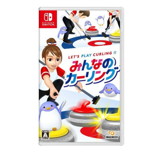Imagineer Minna No Curling ! Let'S Play Curling ! For Nintendo Switch - Pre Order Japan Figure 4965857103532 1
