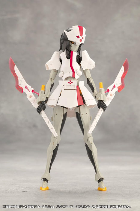 Kotobukiya Infinite Encounter Megalomaria Ex Armor White Nurse Plastic Model 208mm