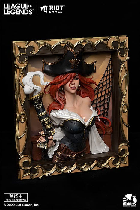 Infinity Studio X League Of Legends The Bounty Hunter Miss Fortune 3D Frame