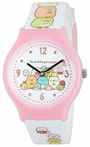 Jay Axis J-axis Sumikko Gurashi Total Pattern Pla-belt Watch Pink Sx-v10-sgpi