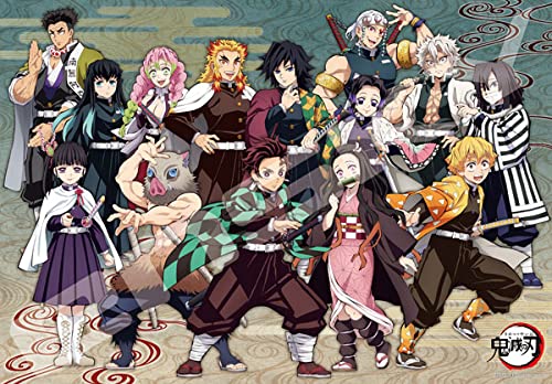 ENSKY 1000T-304 Jigsaw Puzzle Demon Slayer: Kimetsu No Yaiba Character Collected Together 1000 Pieces