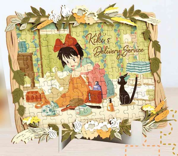 Ensky 108-Dw02 Jigsaw Puzzle Studio Ghibli Kiki's Delivery Service (108 Pieces) Puzzle Decoration