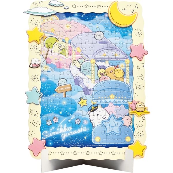 ENSKY 108-Dp01 Jigsaw Puzzle Sumikko Gurashi Starry Sky Trip 108 Pieces