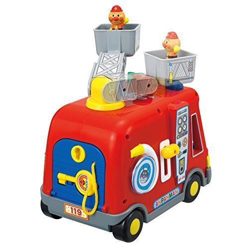 Joypalette Anpanman Klänge und Lichter und viele Hände! Dx Puzzle Feuerwehrauto
