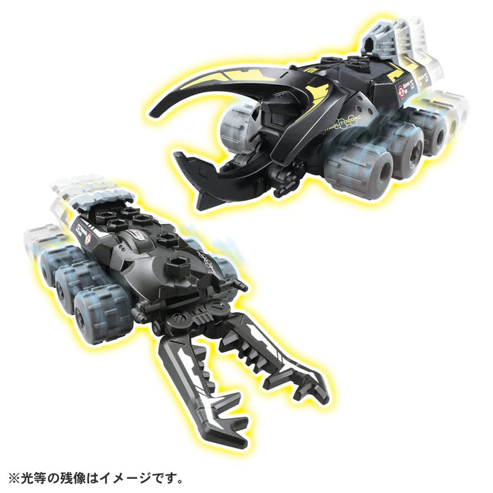 Takara Tomy Kabuto Borg Kb-06 Girafa Vs Atlas Gachi Battle Double Set - Made In Japan