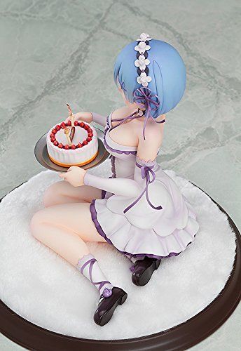 Gâteau d'anniversaire Kadokawa Re:zero Rem Ver. Figurine à l'échelle 1/7