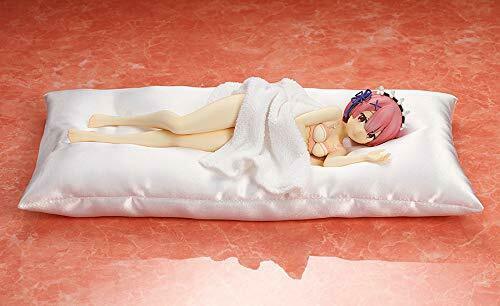 Kadokawa Re:zero Ram 'sleep Sharing' Pink Lingerie Ver. Figurine à l'échelle 1/7