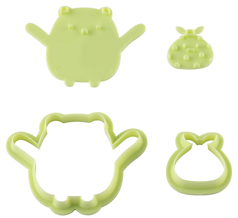 Kai Corporation Facial Expression Cookie Cutter Set Sumikko Gurashi Shirokuma Made In Japan - Dn0501