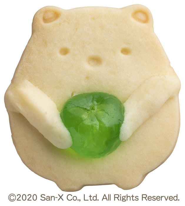 Kai Corporation Facial Expression Cookie Cutter Set Sumikko Gurashi Shirokuma Made In Japan - Dn0501