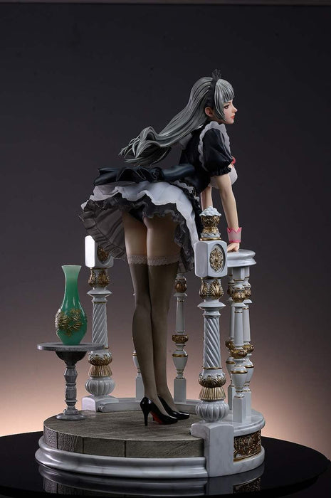 Kaitendo Holiday Maid Monica Tecia (Pedestal, Marble) 1/4 Scale Cold Cast Painted Complete Figure