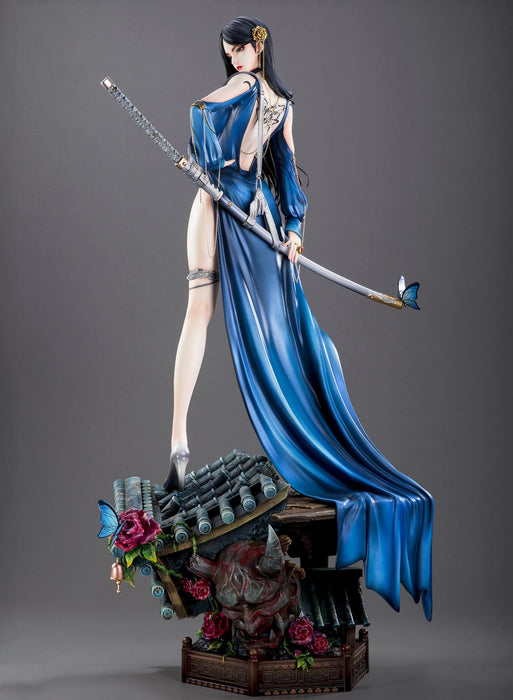 Kaitendo Sword Princess Figurine complète en résine peinte à l'échelle 1/4