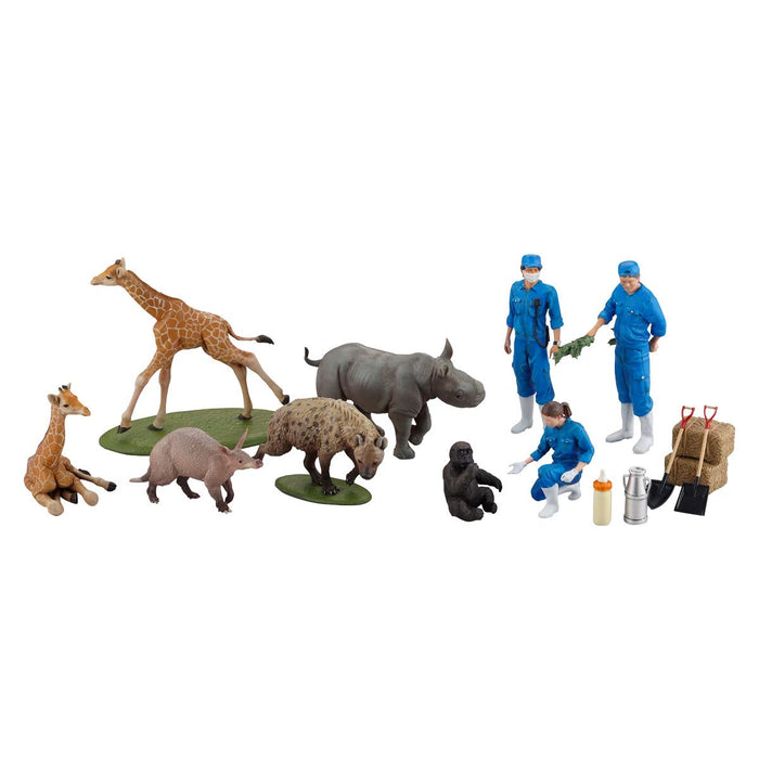 Kaiyodo Art Pla Keeper & Child Gorilla Set 1/35 Scale Plastic Model Kit Japan Ap004B