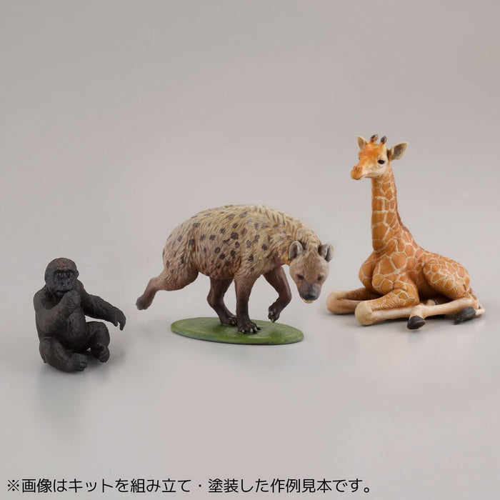 Kaiyodo Art Pla Keeper & Child Gorilla Set 1/35 Scale Plastic Model Kit Japan Ap004B
