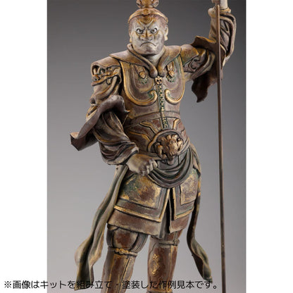 Kaiyodo Art Pla Shitenno Statue Jikokuten Height Approx. 160Mm Non-Scale Unpainted Unassembled Plastic Model Kit Small Ap007- Japan Figure Store - #1 Bring To You The Best Japanese Goods