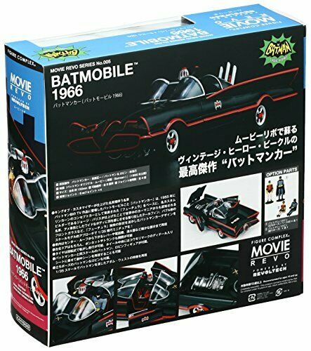 Kaiyodo Figure Complex Film Revo Batmobile 1966 Batman Car Revoltech