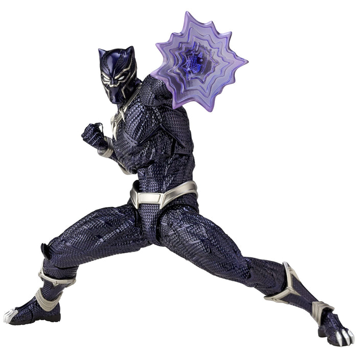 Kaiyodo Amazing Yamaguchi No.030 Black Panther Revoltech Figure - Japanese Action Model