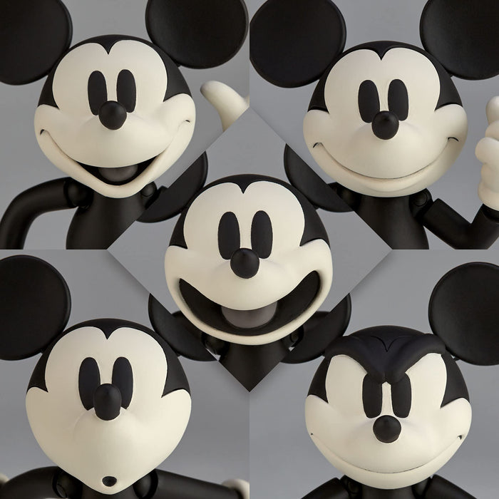 KAIYODO Movie Revo Series No.013 Mickey Mouse 1936 Monochrome Ver. Figure