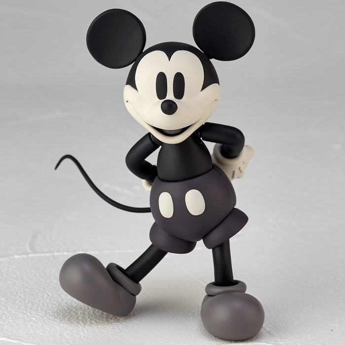 KAIYODO Movie Revo Series No.013 Mickey Mouse 1936 Monochrome Ver. Figure