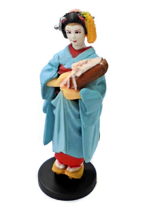 Kaiyodo Kyoto Figure Souvenir Maiko Blue Ver.