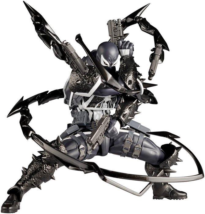 Kaiyodo Revoltech Amazing Yamaguchi Agent Venom 170mm PVC ABS Figure