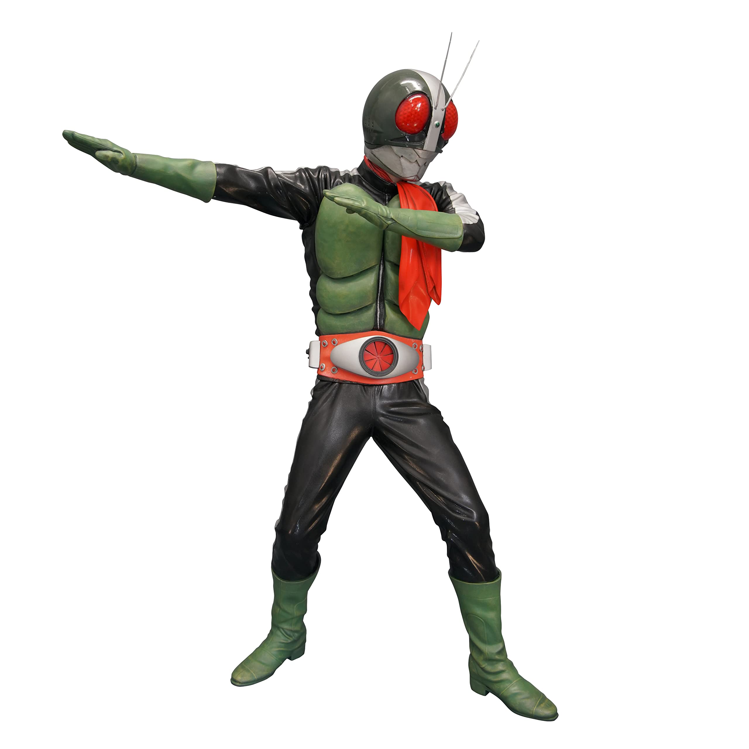Kamen Rider 2 Mega Soft Vinyl Kit Reprint 1/4 Scale Height Approx 40Cm Soft Vinyl Unpainted Assembly Kit