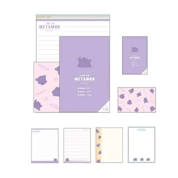 Pokemon Center Letter Set Ditto- Japan Figure Store - #1 Bring To You The Best Japanese Goods