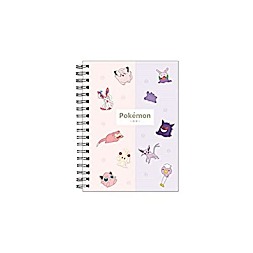 Pokemon Center A6W Ring Notebook 2 Tons Couleur
