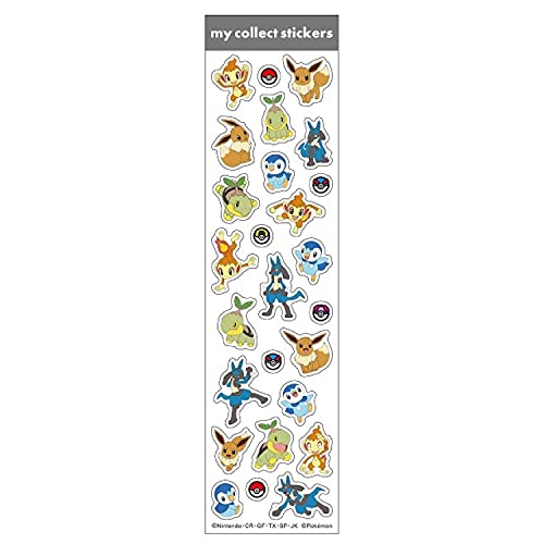 KamioJapan Pokemon MyCollect Stickers Mix2 020894