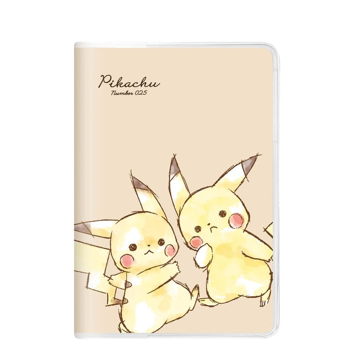 Kamio Japan Pokemon Pikachu Notebook 2023 B6 Monthly Up 301531 (à partir d'octobre 2022)