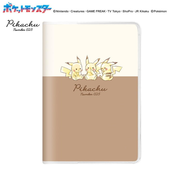 Kamio Japan Pokemon Pikachu Notebook 2024 B6 Monthly Friend 302919 - Oct 2023