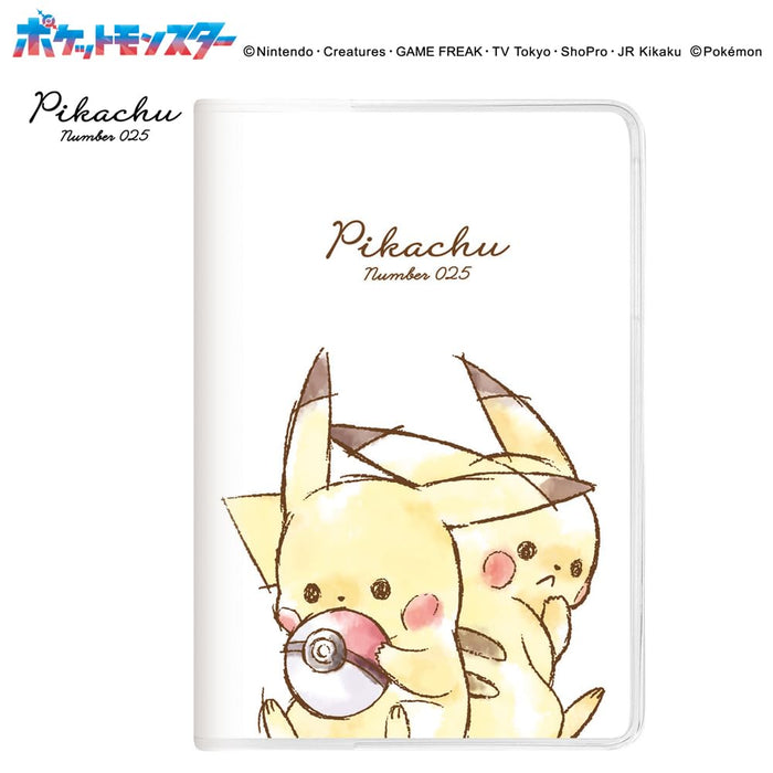 Kamiojapan Pokemon Pikachu Notebook 2024 B6 Monthly Starting Oct 2023 - 302918