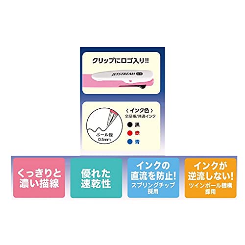 Kamio Japan Sanrio Characters Jetstream 3-Color Ballpoint Pen 0.5Mm 790839